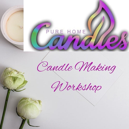 Lit and Sip Candle Workshop Class